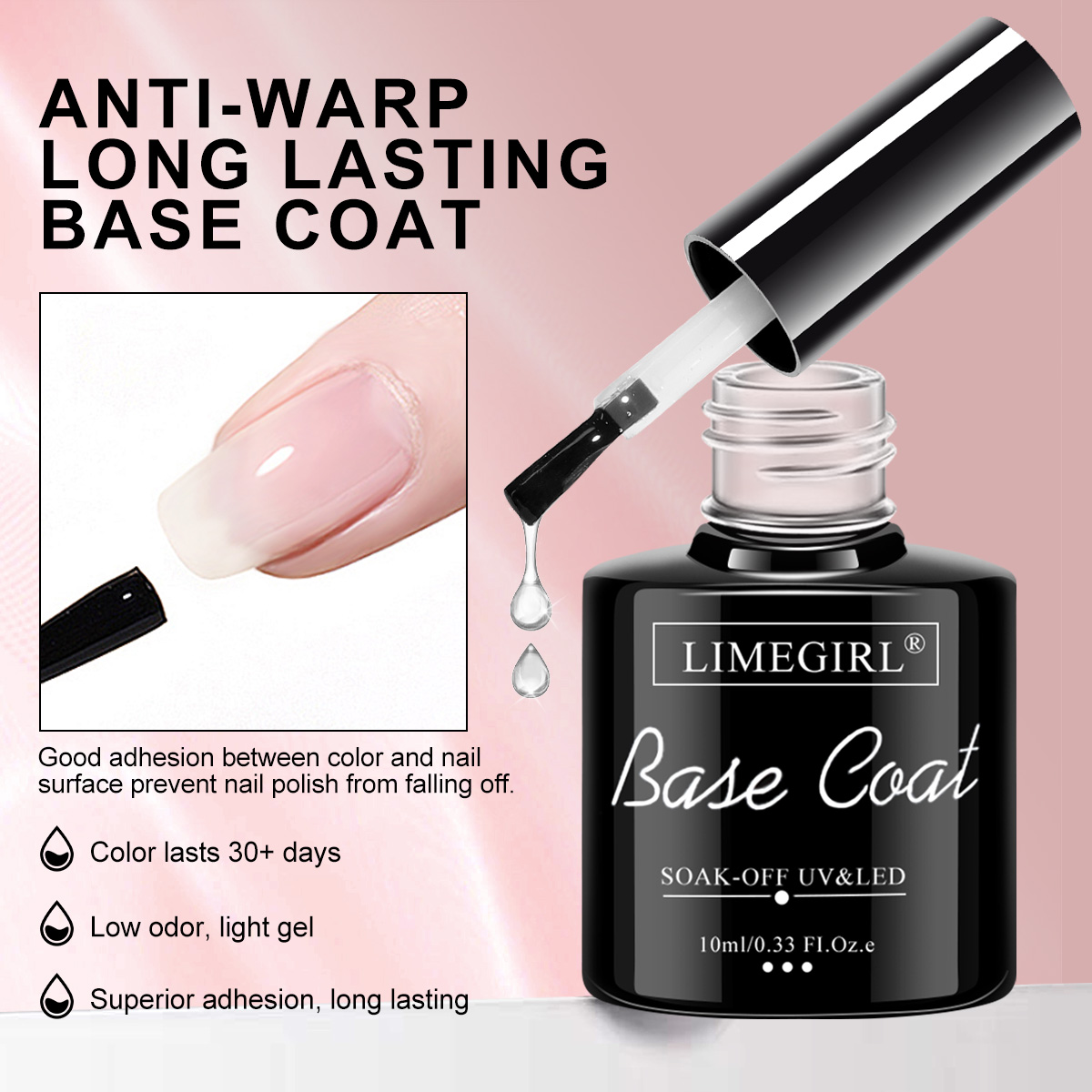LIMEGIRL ネイルアート多機能ジェルキットソーク UV - Nail Art Ombre のレビューと価格