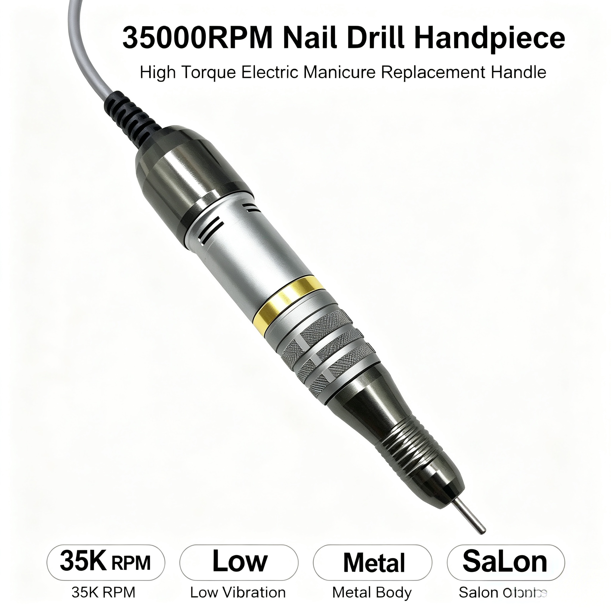 35000RPMネイルドリルハンドルSDE H200 Str - Nail Drill Machine のレビューと価格